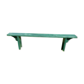 Wooden bench