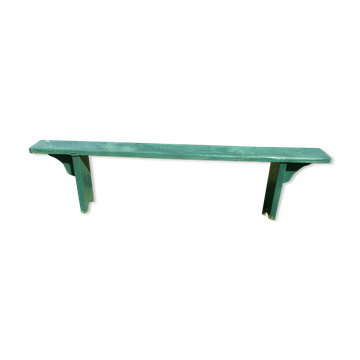 Wooden bench