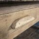 Old oak workshop table