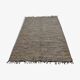 Tapis Indien en cuir