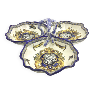 Gien - plat à Hors d'œuvres