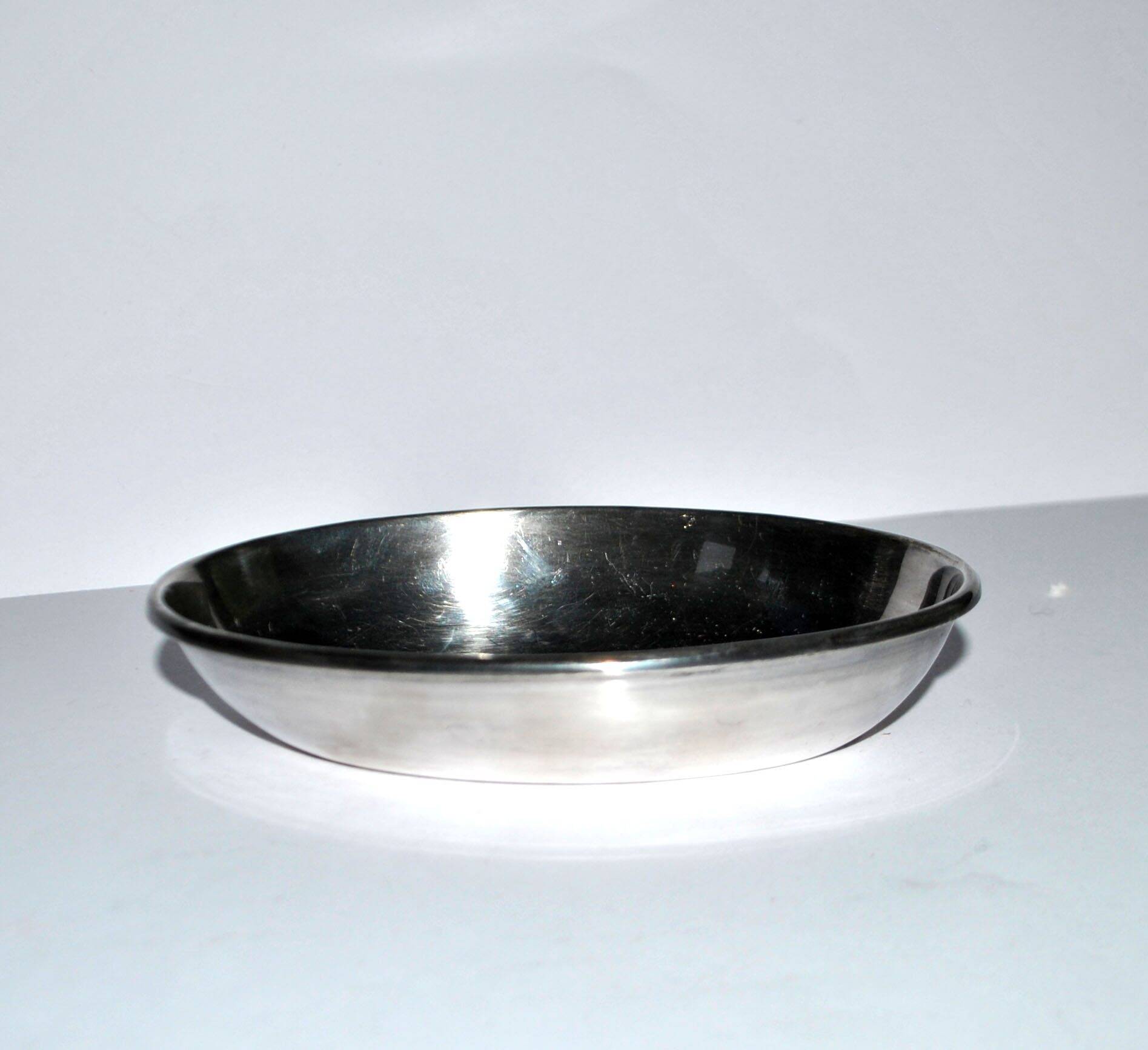 Halphen Christofle antique silver-plated metal bowl/serving dish/finger rinser