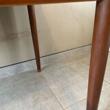 Vintage teak scandinavian signed table