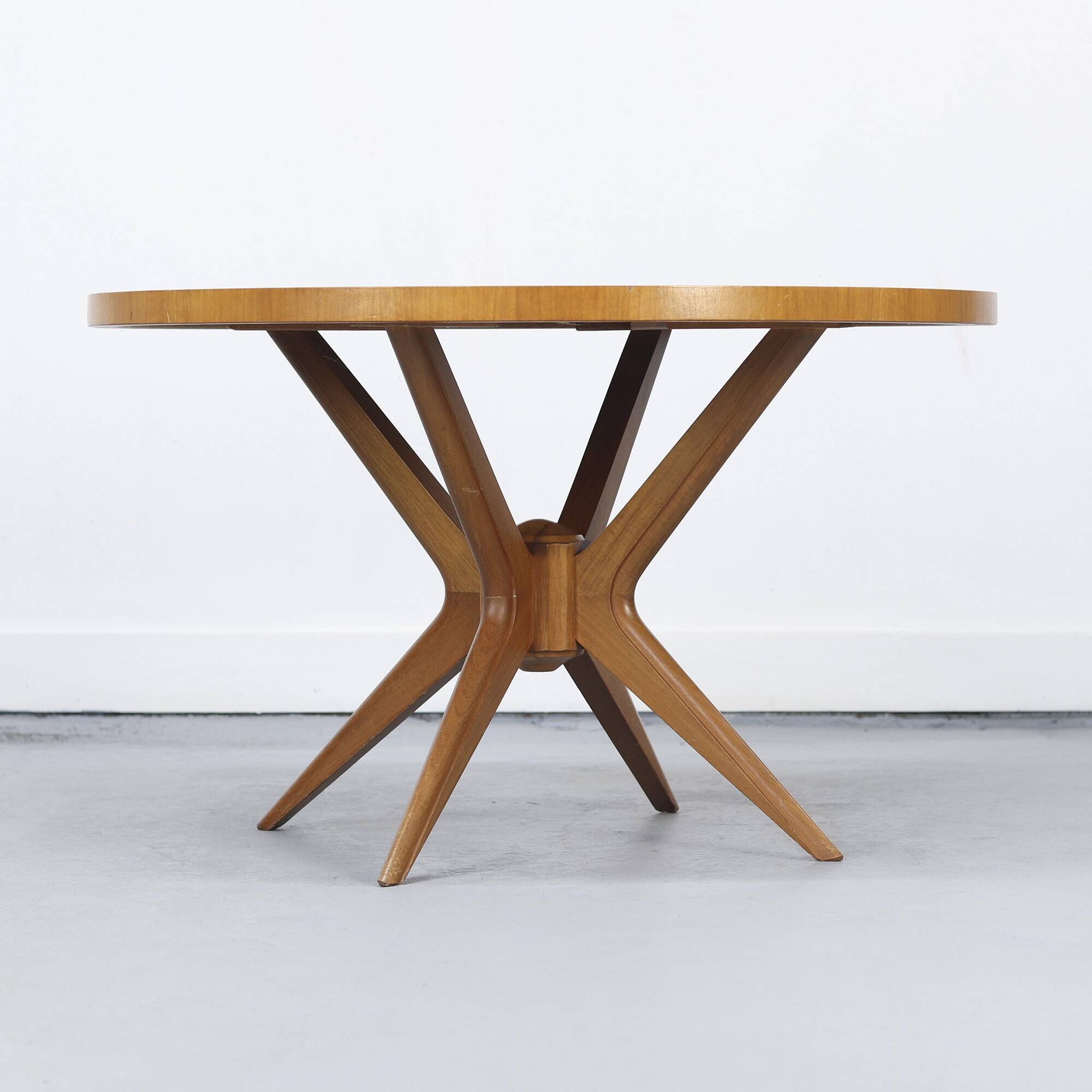 Table console en étoile au design vintage des années 50