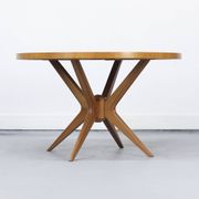 Table console en étoile au design vintage des années 50