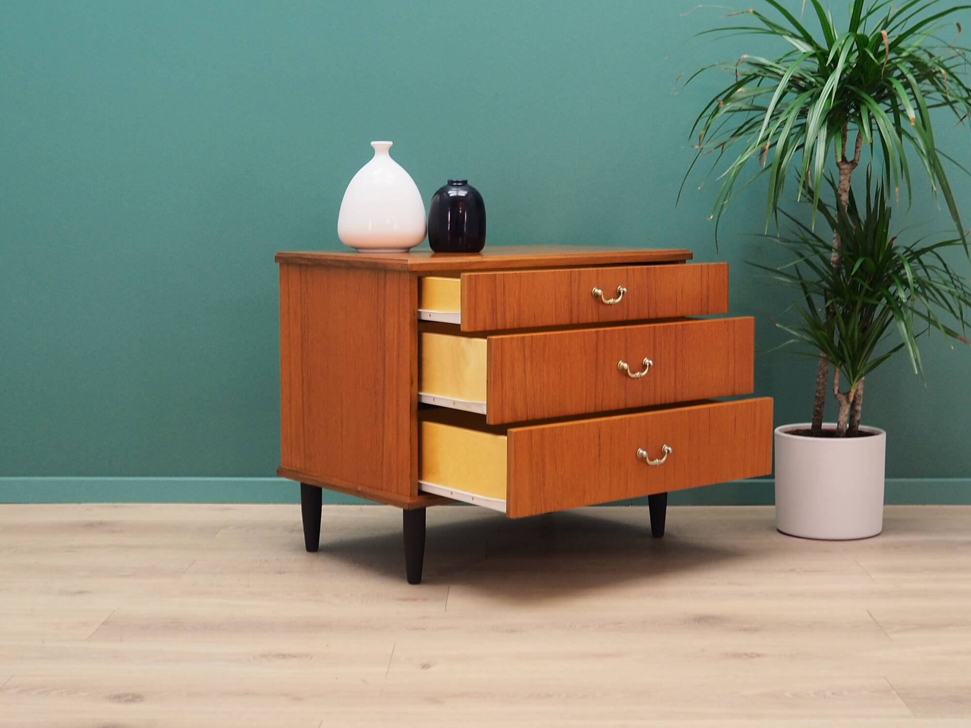 Teak chest of drawers, Danish design, 1960s, production: Denmark