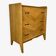 50s chest of drawers with blond wood compass feet