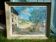 Painting "farm with olive trees in the mountains" signed Baya Bayarri