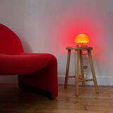 Vintage UFO touch mushroom lamp