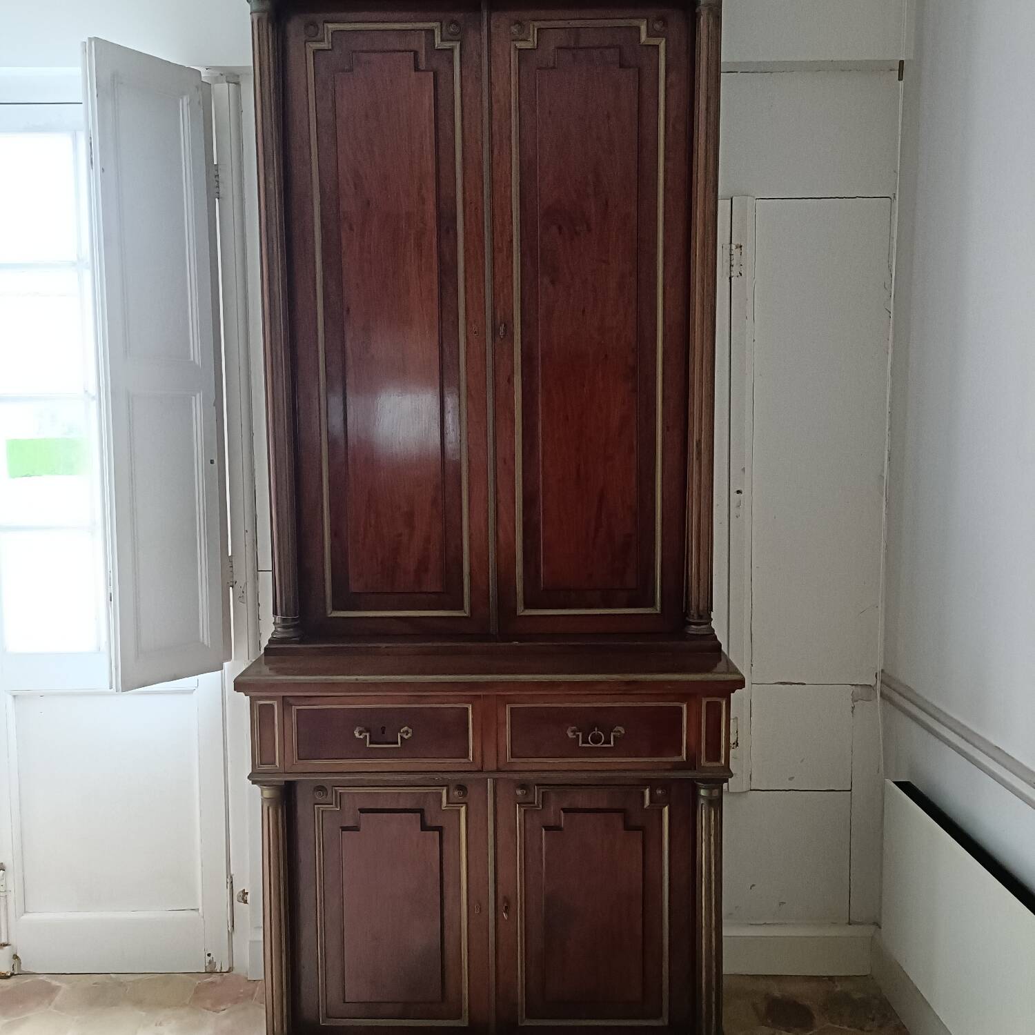 Two 19th century mahogany bodies