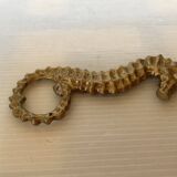 Small brass seahorse