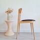 Chaise scandinave bois brut