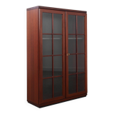 Vitrine en acajou, design danois, années 1970, fabriquée au Danemark