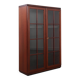 Mahogany display cabinet, Danish design, 1970s, made in Denmark