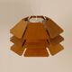 IMPRESSIVE DANISH MODEL 838 PENDANT LAMP BY P&P LJUS AB, 1970s