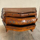 Commode bombée 4 tiroirs