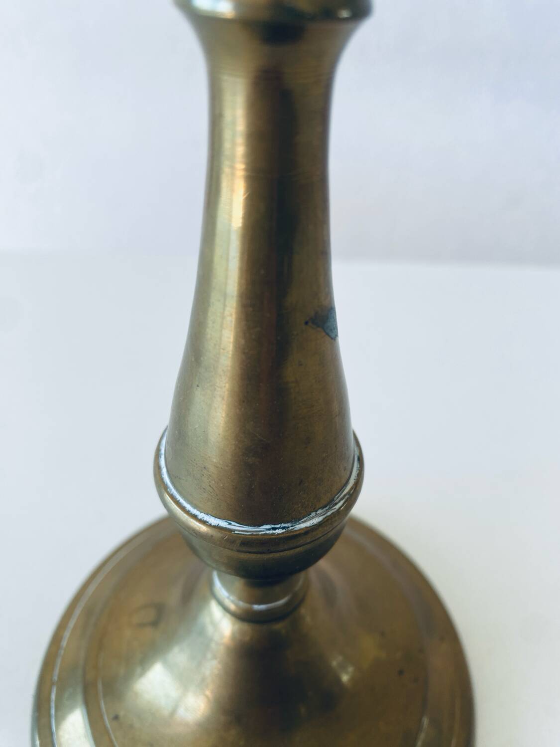 Classic brass candle holder