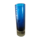 Bohemia Crystal 1960/70 Blue Vase