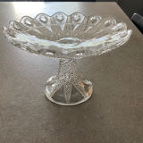 Coupe sur pied en verre