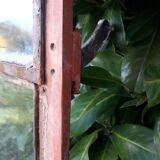 W84xH137.5 industrial curved metal glass frame window