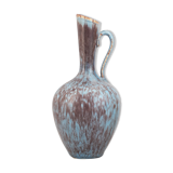 Blue and purple jug by Gunnar Nylund (Swedish, 1904–1997)