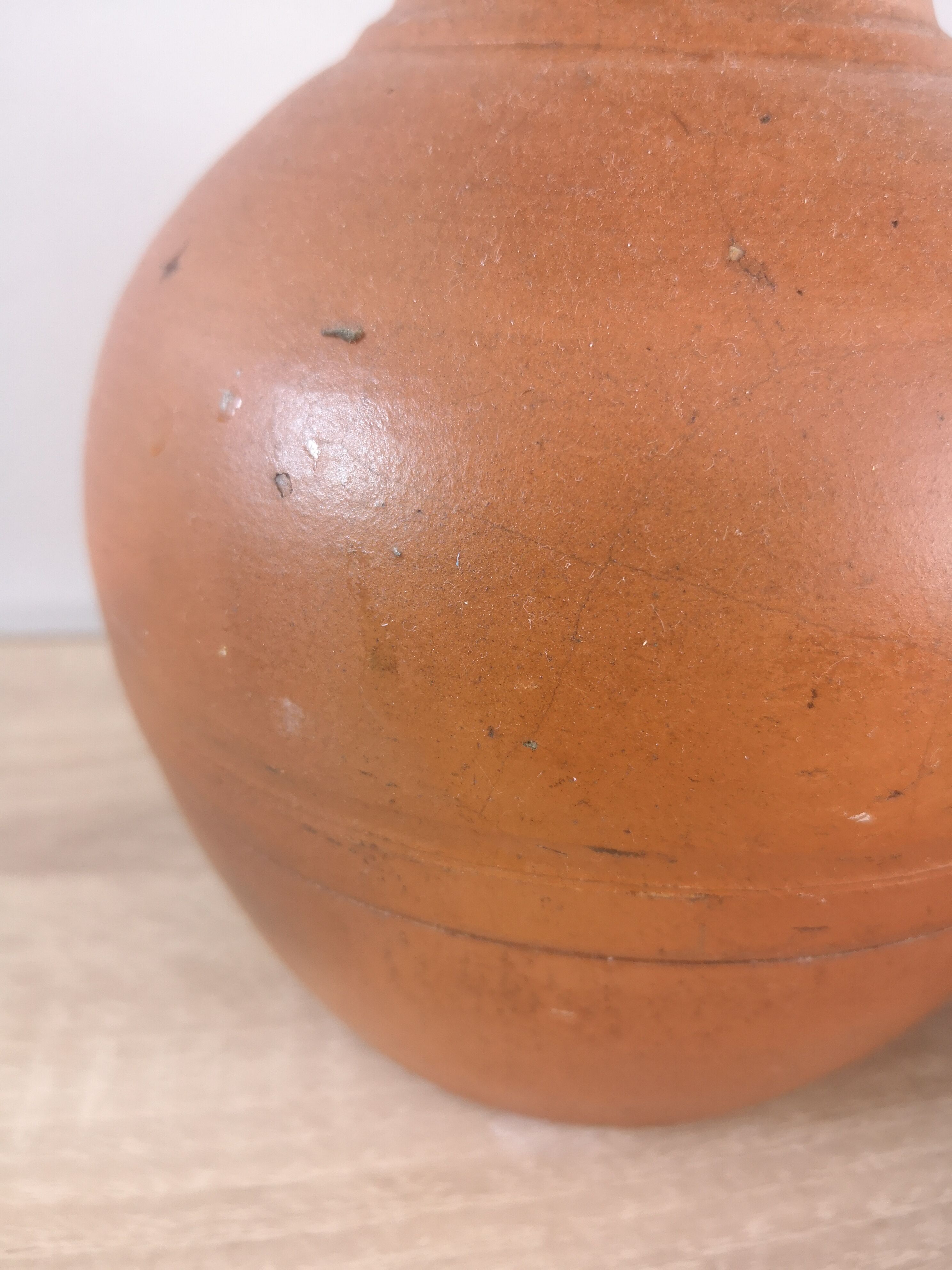 Terracotta vase
