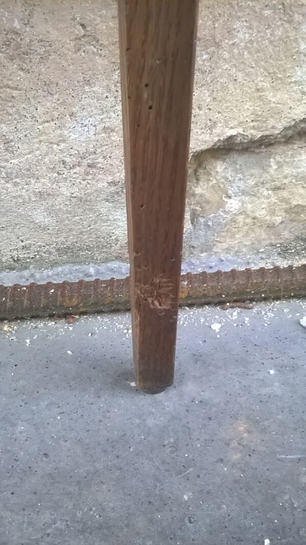 Bureau enfant en bois vintage