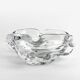 Ashtray empty-pockets organic shape Cristallerie Lorraine