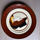 Henriot - pair of old plates