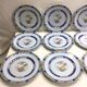Raynaud & cie - service of 12 flat plates "koutani" in limoges