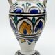Vintage hand-painted Mediterranean ceramic vase - Berber vase