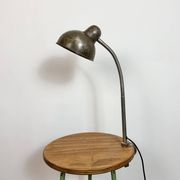 Lampe de table à col de cygne d'atelier industriel, années 1960