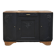Art Deco buffet with 3 doors in black – Original marble