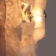 Angelo Brotto wall lamp sculpture panel for Esperia Italy 1970