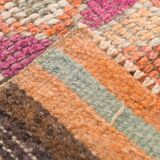 Light Orange & Pembe Vintage Runner Rug For Home Decor, 88x323 Cm
