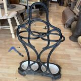 Umbrella holder and cane holder