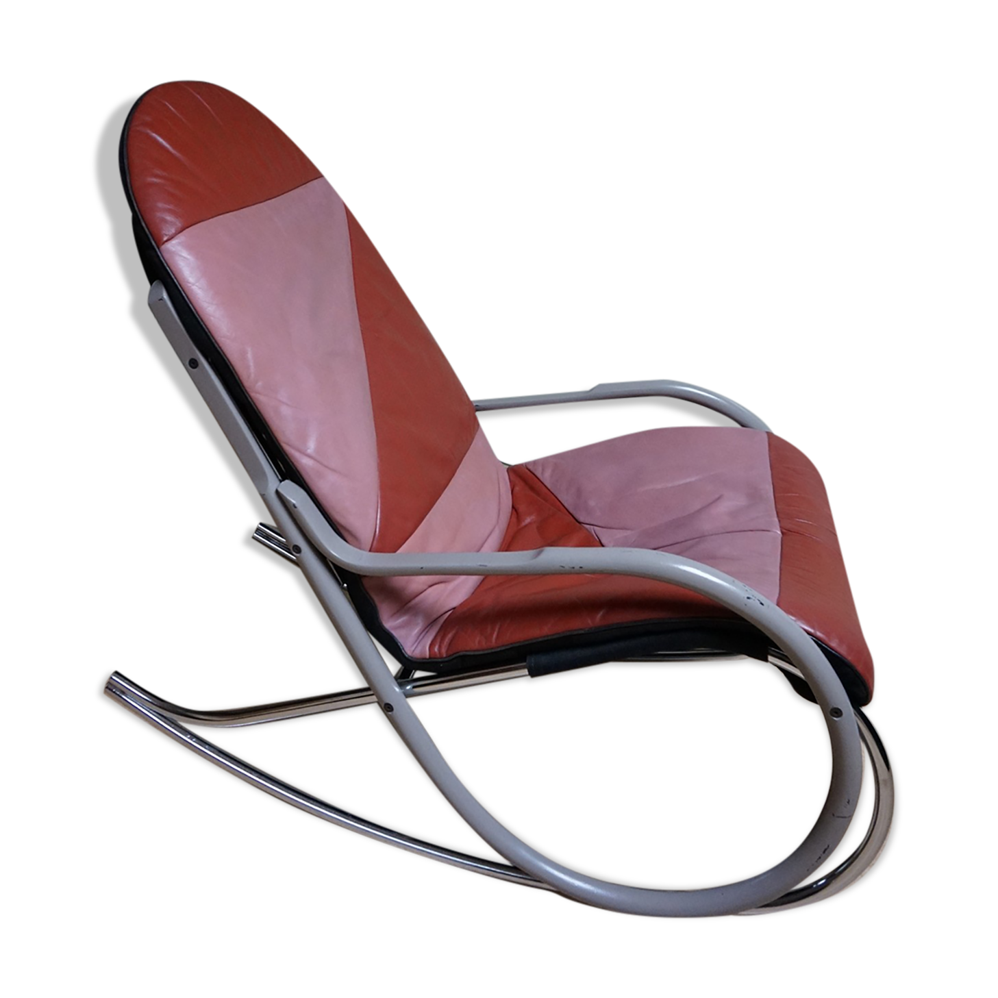 Swiss Nonna Rocking Chair by Paul Tuttle for Sträslle, 1970's