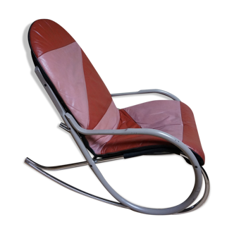 Swiss Nonna Rocking Chair by Paul Tuttle for Sträslle, 1970's