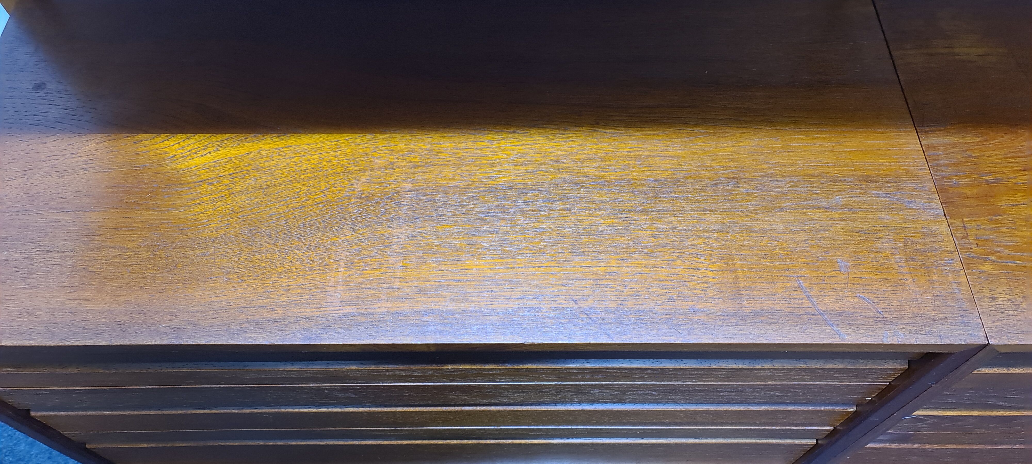 Teak wall unit by Poul Cadovious