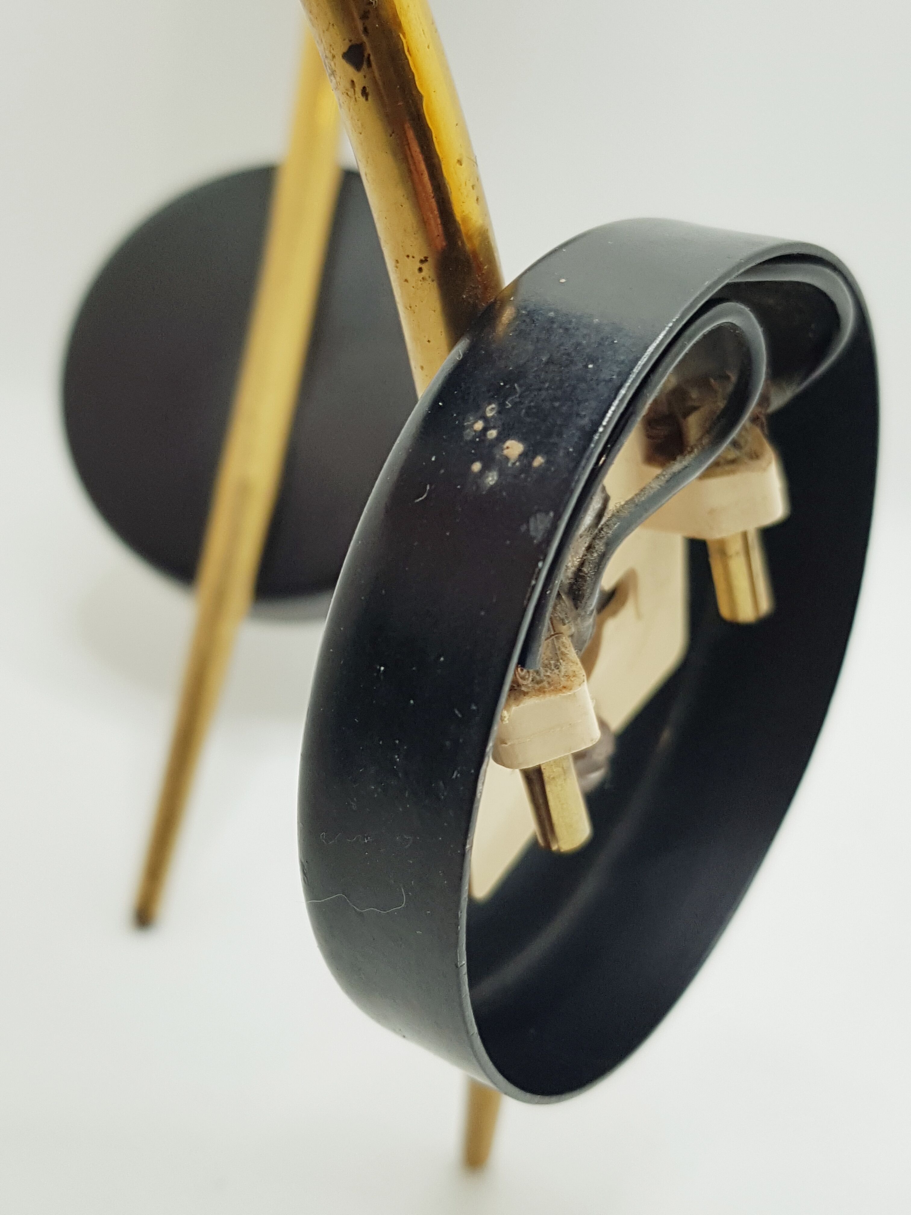 Pair of mid-century wall lamps