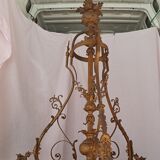 Suspension in brass and bronze Renaissance style