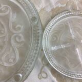 Trivet and vintage bottle France
