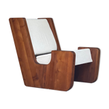 Brutalist armchair
