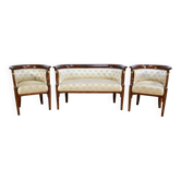 J&J Kohn Stained Beech Living Room, Empire style – Early 20th century