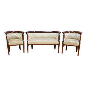 J&J Kohn Stained Beech Living Room, Empire style – Early 20th century