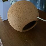Vintage terracotta ball lamp