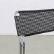 4x Dining Chair in Perforated Metal by Arrben Italy, 1980s