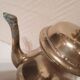 Tea and coffee service 4 pieces brass
