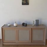 Scandinavian woden long sideboard.