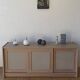 Scandinavian woden long sideboard.